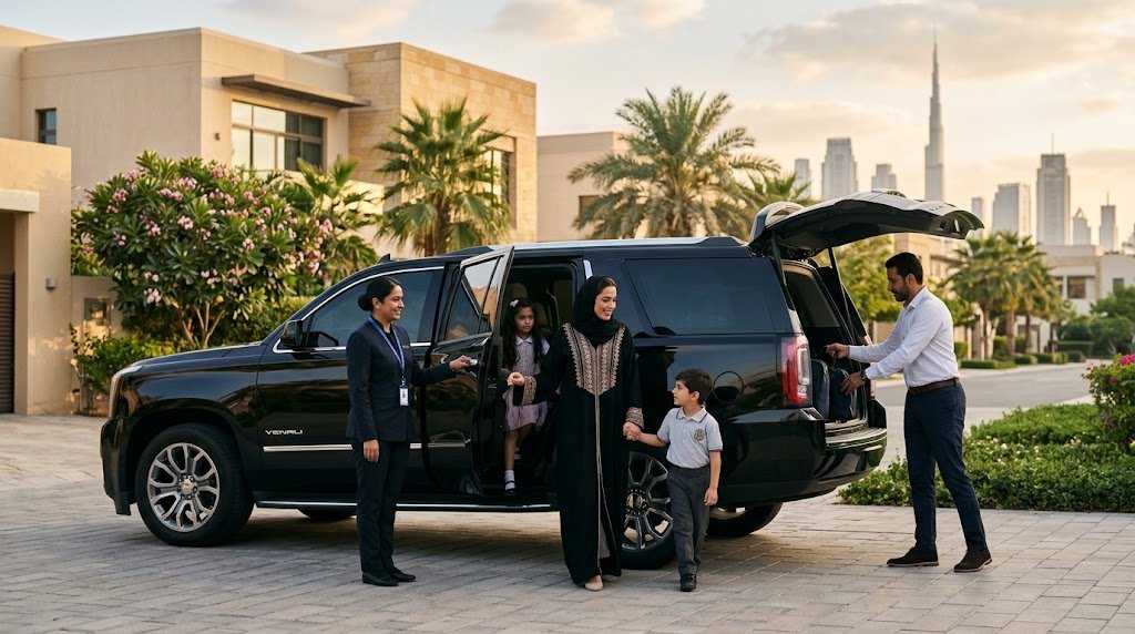 faimly driver service in dubai