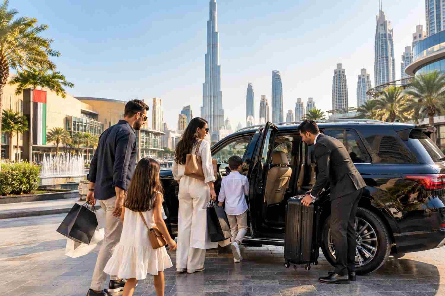 Full Day Car Rental With Driver in Dubai | Private Chauffeur